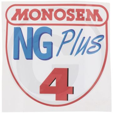 Sticker ng plus 4 (zelfklevend) - type: ng plus 4