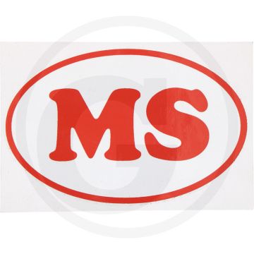 Autocollant ms - type : ms