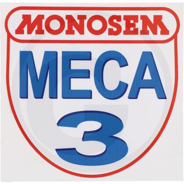 Autocollant meca 3 - type : meca 3