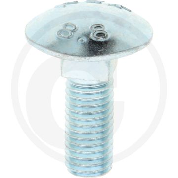 Nummerplaatbouten m12 x 35, 8.8, verzinkt - lengte: 35mm