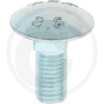 Slotbout m12x30 din 603 rvs verzinkt