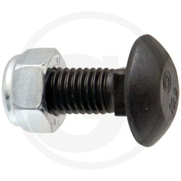Slotbouten 30mm m12 x 30 10.9