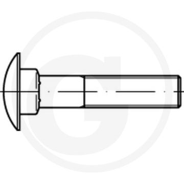 Nummerplaatbouten m10 x 20, din 603 - kwaliteitsklasse: 8.8