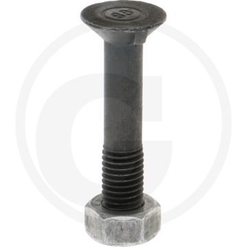 Boulon de charrue 12x65-11014, classe de qualité : 8.8