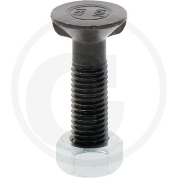 Blister ploegbout m12x50-10,9 vpe8 - kwaliteitsklasse: 10,9