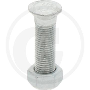 Boulon de charrue 3/8" unf x 35, 8.8 - longueur 35mm