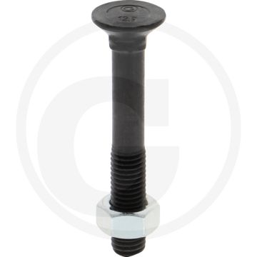 Boulon de charrue m12x85 din 608 classe de qualité : 12.9