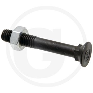 Ploegbout kwaliteitsklasse: 10,9 lengte 70mm m10x1,5 din 608 rond met vierkante kop 70mm 19mm