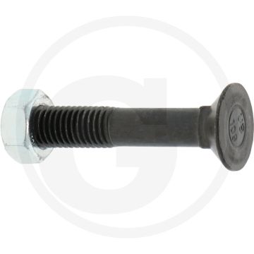 Boulon de charrue m14x80-din608-10.9 rond avec tête carrée