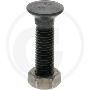 Boulon de charrue m14x60 - classe de qualité : 8.8