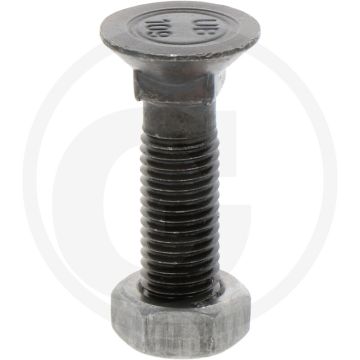 Blister ploegbout m11x45-10.9 rond met vierkante kop