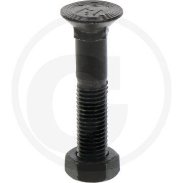 Blister ploegbout 11x60-608-8.8 - rond met vierkante kop