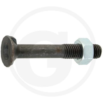 Boulon de charrue m12x80-11014-10.9, rond avec 2 cames