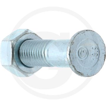 Boulon de charrue m12x50-10.9 pour huard - classe de qualité : 10.9
