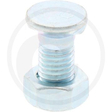 Boulon de charrue m14x35-10.9 pour huard - classe de qualité : 10.9
