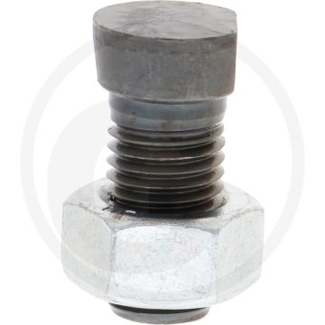 Boulon de charrue m16x40-12.9 conique, classe de qualité : 12.9