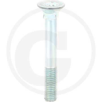 Maschio bout m12 x 1,75 x 90, 10.9 - rond met vierkante kop