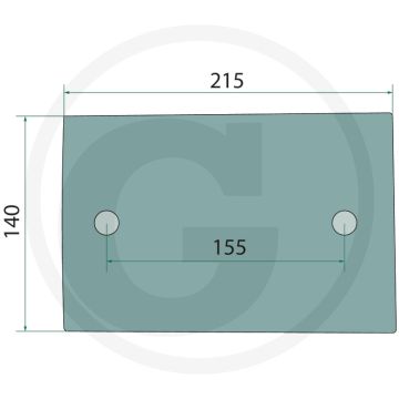 Zoolijzer kort - passend voor nl460, un350, un400, un430, ust400, wl430, wst430, wx400, wxl430, wy400