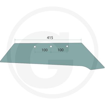 Snavelschaar inclusief bouten, links - passend voor lichaam: ws430l