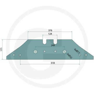 Systeem inclusief schroef - bouten met moer inclusief: 2 x 1801434kv