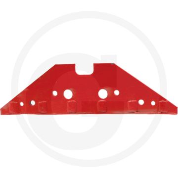 Zoolijzer eurocarbide, kort rechts / links - passend voor lichaam: nr. 6, 8, 9, 12, 14, 15, 19, 20, 28, 30