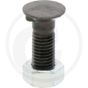 Boulon de charrue m12 x 40, 10.9 avec 2 cames - longueur : 40mm