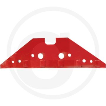 Zoolijzer eurocarbide, kort rechts / links - passend voor lichaam nr. 6, 8, 9, 12, 14, 15, 19, 20, 28, 30