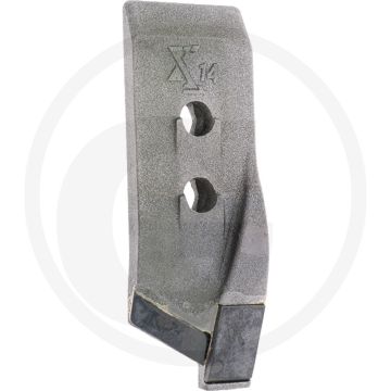 Heavy duty schaarpunt rechts passend voor 179340005,179340006 - gatafstand 45mm