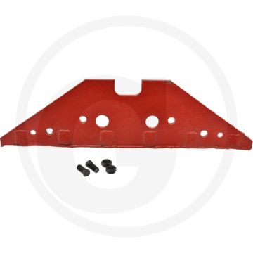 Semelle avec boulons en eurocarbure, courte à droite et à gauche - convient pour les corps n° 6, 8, 9, 12, 14, 15, 19, 20, 28, 30