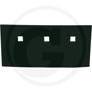 Pièce d'usure de semelle droite / gauche 250 x 120 x 10 mm - compatible avec bu1b, bu2b, bu3b - ill. n° 7