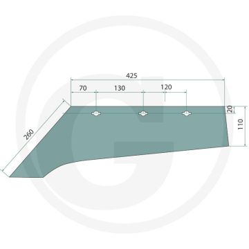 Ciseaux à bec droit - adaptation au corps : 35-35y, 35-30y, 40-35y, 40-30y