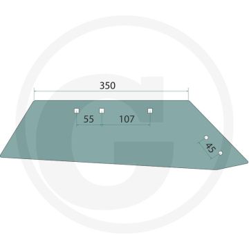 Pointe de ciseaux droite - convient pour le corps : bp-233 os