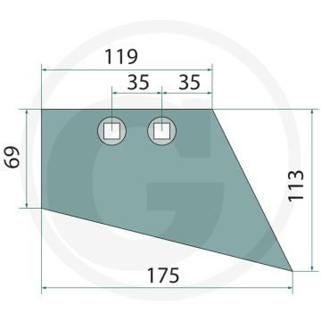 Mestinlegger-rister rechts sdg12b d 12