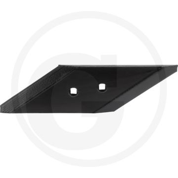 Schaarpunt gecoat - afmetingen: 112 x 18 mm, gatafstand: 65 mm, 2-gaats uitvoering
