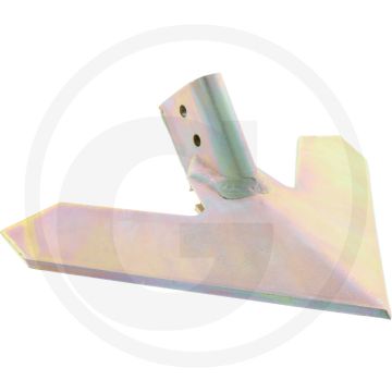 Gänsefußschar ohne stiel - verstärkt, gold, mit hohlstiften, 200mm werkbreedte