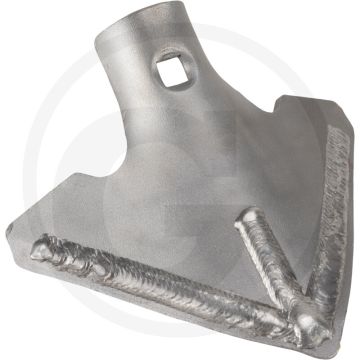 Schoffel 150 mm gecoat - werkbreedte 150 mm