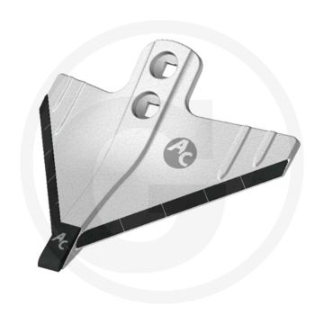 Agricarb gänsefußschar kverneland turbo - b:235mm - werkbreedte 235mm