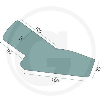 Pièce d'usure type 60 (garron-forest-timor) - conseil de montage : ne pas utiliser d'outils pneumatiques