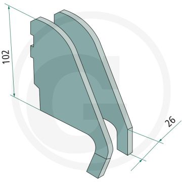 Vleugelschaarhouder - montagetip: gebruik geen luchtdrukgereedschappen