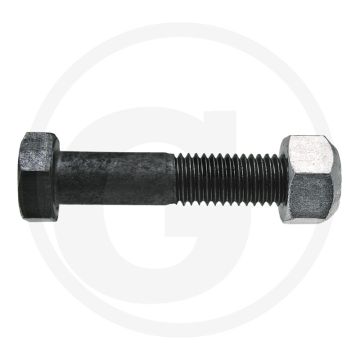 Boulon avec contre-écrou m12 x 1,75 x 60 mm, 10,9 - type : tl