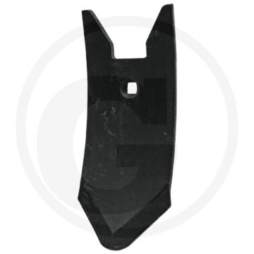 Schaarpunt breed - terrano 6/8 fx, 300x120x12mm, 1 gat, 120mm werkbreedte