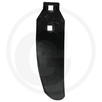 Geleideplaat kort, links - tiger mulch mix system, breedte: 100mm