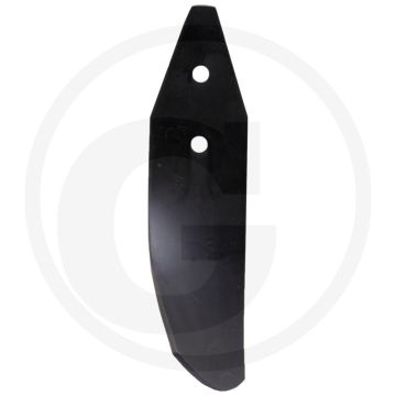 Geleideplaat rechts - clipon schaarsystem, 80x5mm