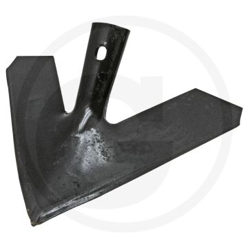 Vleugelschaar - clipon beitelsysteem, terrano - 370 x 6 mm - m12 din 608 - 1 gat - 370 mm werkbreedte