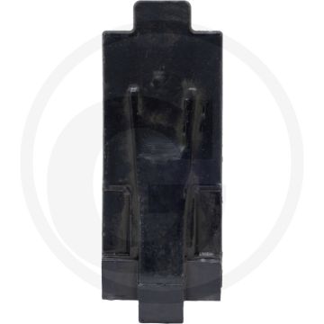 Heavy duty snelwisselschaarpunt met hardgesoldeerde hardmetalen slijtplaat - afmetingen: 80 x 25 mm