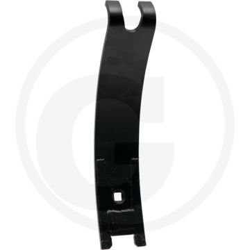 Geleideplaat lang, gecoat - afmetingen: 80 x 8 mm