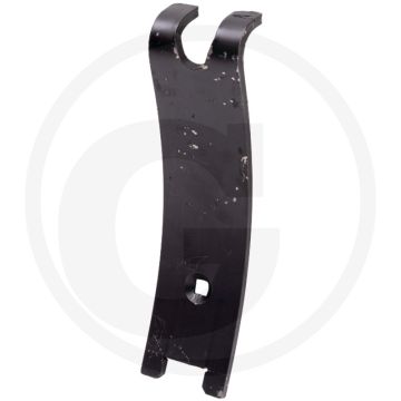 Geleideplaat - afmetingen: 80 x 8 mm