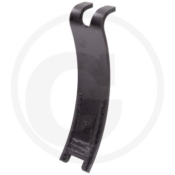 Snelwisselplaat gecoat - afmetingen 80 x 8 mm