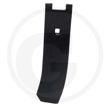 Rister, rand links - afmetingen: 80 x 8 mm