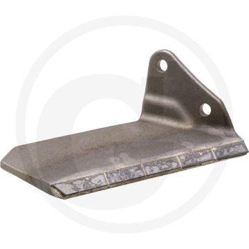 Heavy duty ganzevoetbeitel "delta flex", rechts met hardgesoldeerde hardmetalen slijtplaat - passende bouten: 2x 180126093110 2x 485980 m12 v